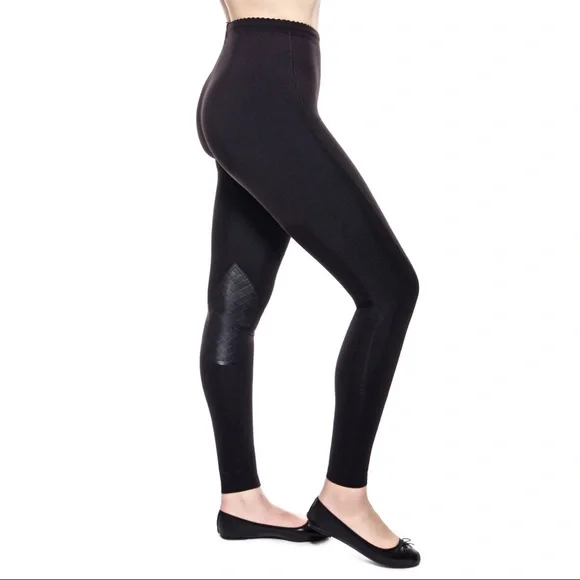 Nonstop.la Diana Legging w/ Leather Trim - Picture 2 of 7